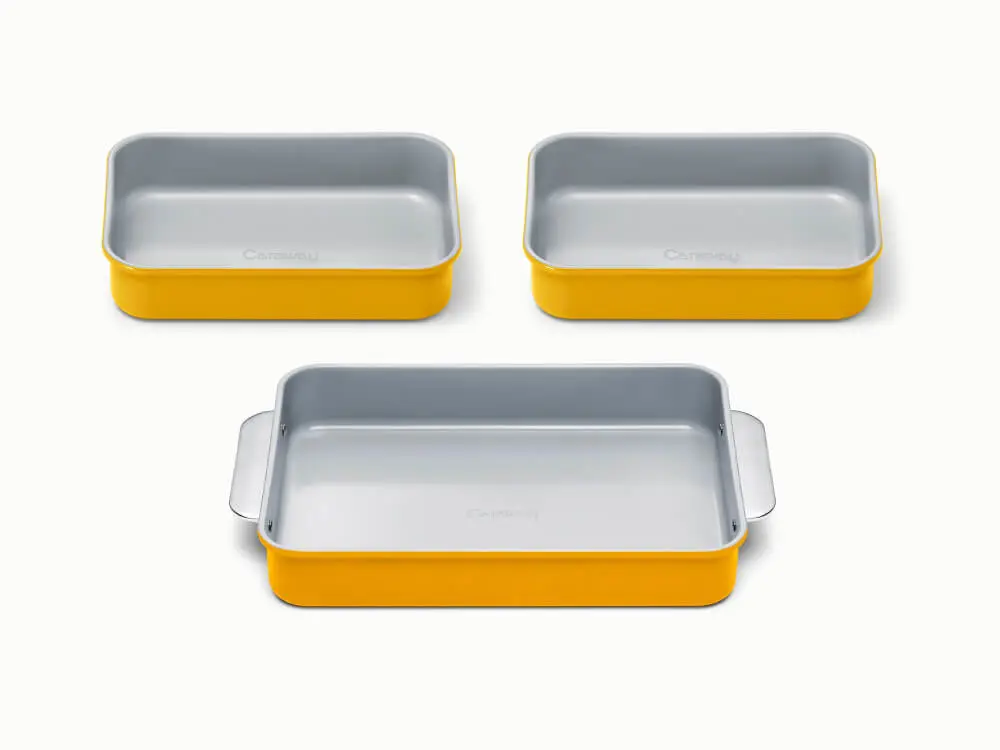 Rectangle Pan Trio - Marigold - Hero