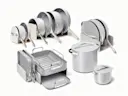 Full Ceramic Cookware Bundle - Gray - Hero