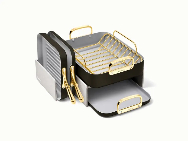 Squareware Set - Black - Detail