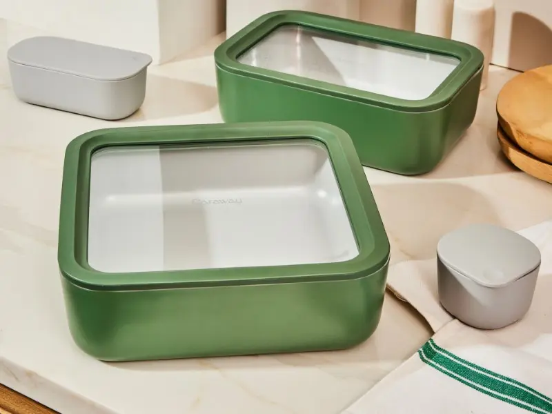 Large Storage Container - Sage - Lifestyle