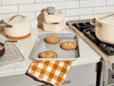 Medium Baking Sheet - Cream - Cookies on Counter Cream Cookwaare and Storage