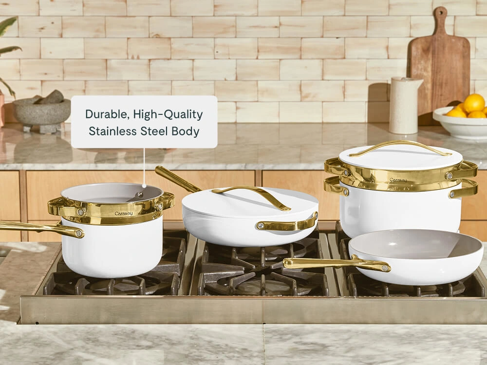 Steamer Duo - Glossy Gold - Stainless Body Lifestyle