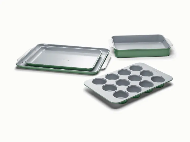 5 Piece Half Bakeware Set - Sage - Hero