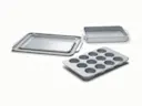 5 Piece Half Bakeware Set - Gray - Hero
