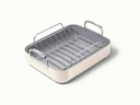 Ceramic Roasting Pan - Cream - Hero