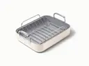 Ceramic Roasting Pan - Cream - Hero