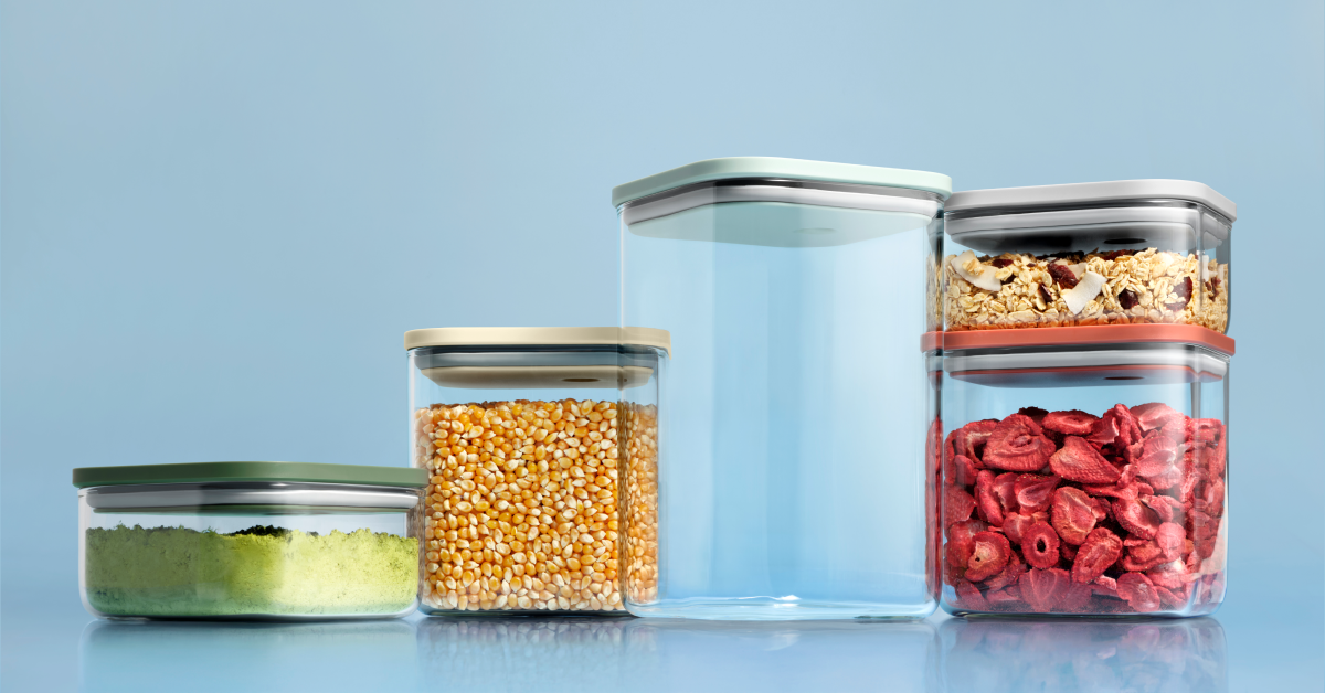 A Fresh Take on Pantry Storage: Meet Glass Airtight Containers