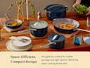 Ceramic Minis Duo - Navy - Tablescape Lifestyle
