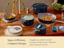 Ceramic Minis Duo - Navy - Tablescape Lifestyle