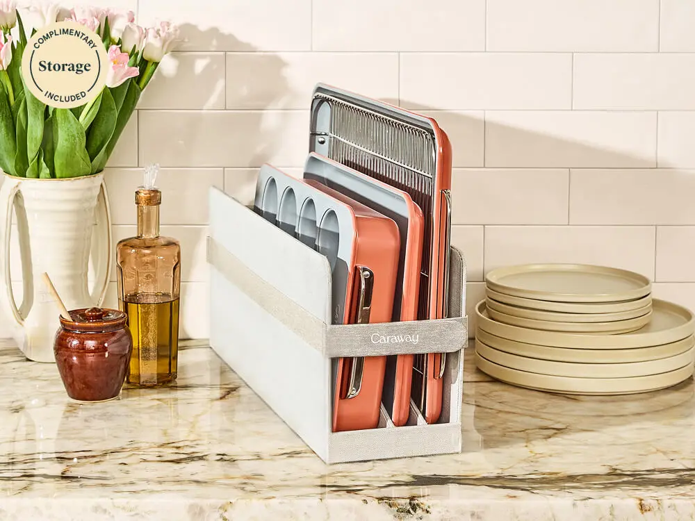 6 Piece Half Bakeware Set - Perracotta - Complimentary Storage Included