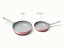 Fry Pan Duo - Perracotta - Detail