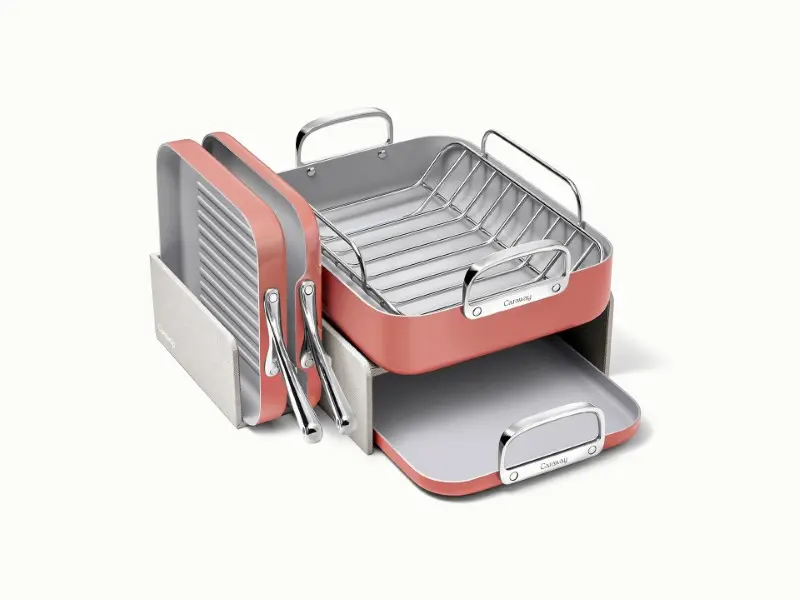 Squareware Set - Perracotta - Detail