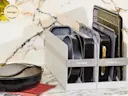 11 Piece Bakeware Set - Black - Complimentary Storage