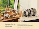 Cookware Set - Stainless Steel - Display Lifestyle