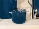 Ceramic Petite Cooker - Navy - On Counter