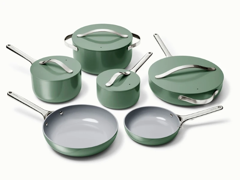 Deluxe Cookware Set - Sage - Hero