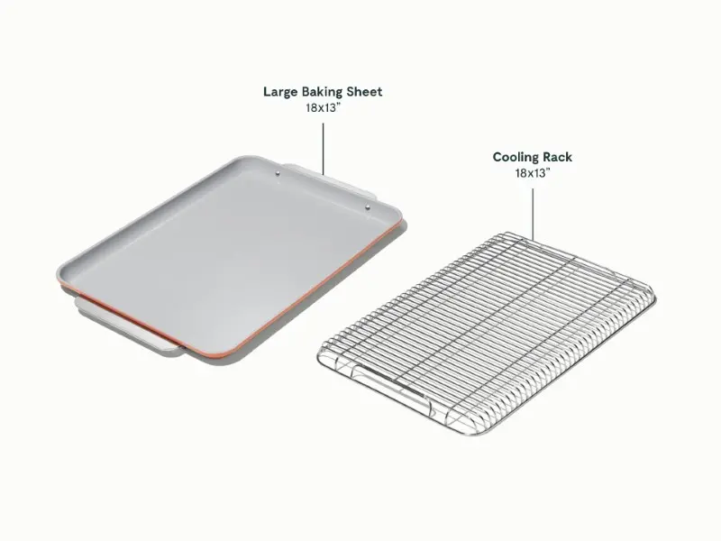 Baking Cooling Duo - Perracotta - Detail