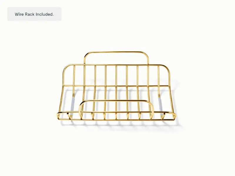 Roasting Pan - Iconic Colors - Wire Rack Detail