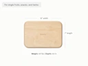 Small Cutting Board - Detail