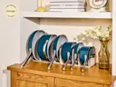 Deluxe Cookware Set - Navy - Complimentary Storage Included