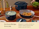 Ceramic Sauté Pan - Navy - Tablescape Lifestyle