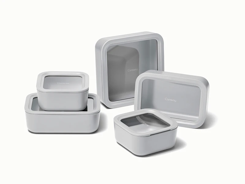 Caraway 14-Piece Glass Food Storage Set