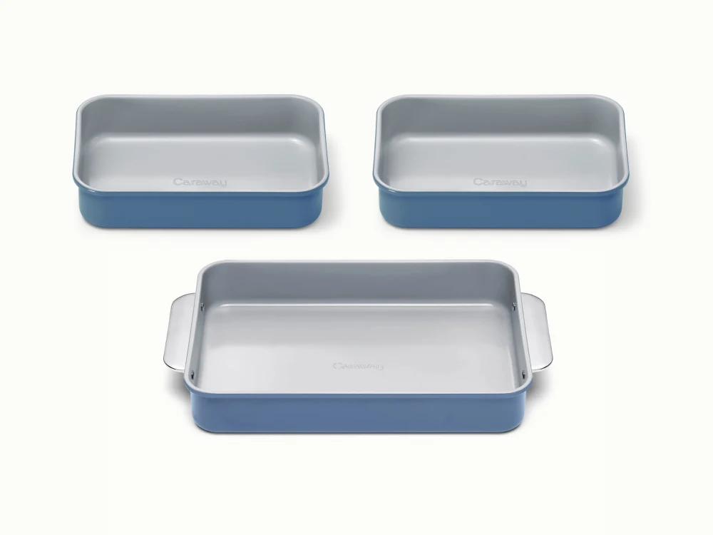 Rectangle Pan Trio - Slate - Hero