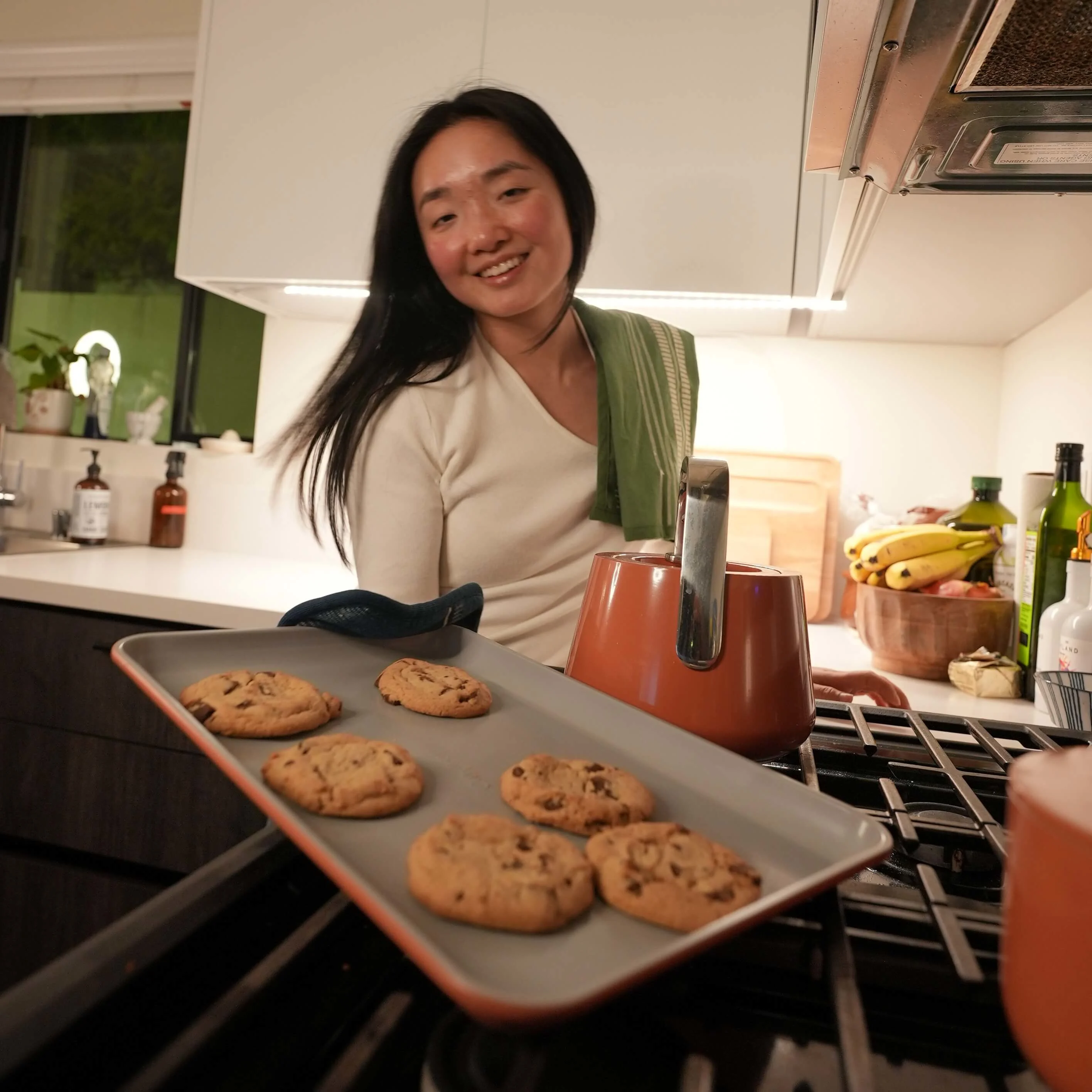 Baking Sheet - Perracotta - with cookie