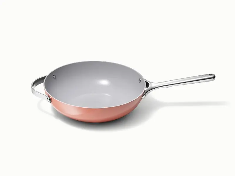 Ceramic Stir Fry Pan - Perracotta - Hero