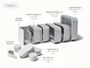 Food Storage Set - Gray - Detail