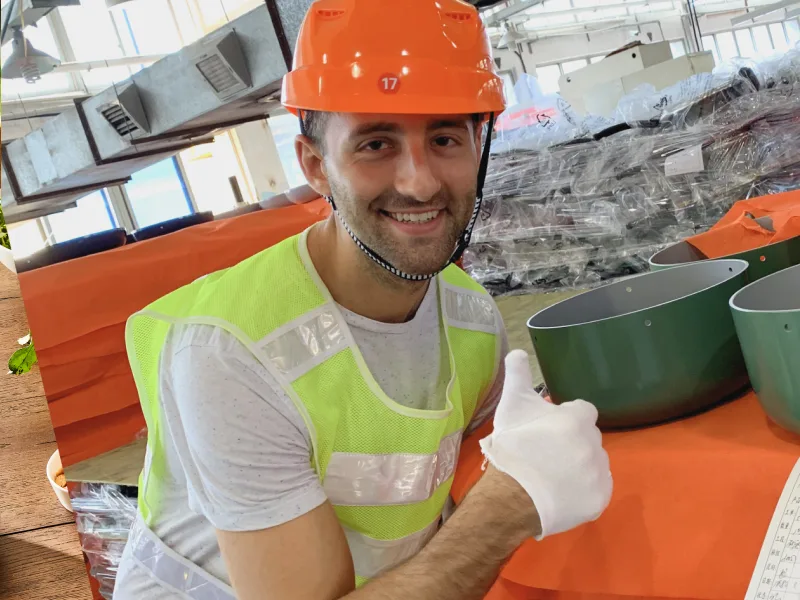 Founder Story - Jordan - Factory
