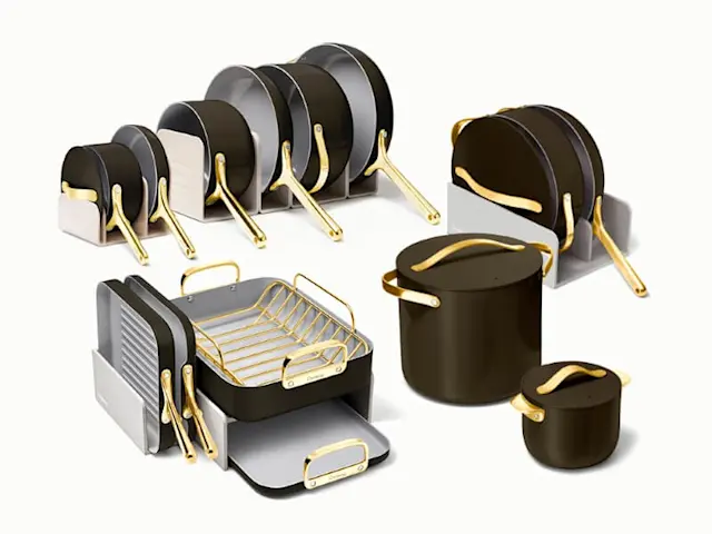 Full Ceramic Cookware Bundle - Black - Hero