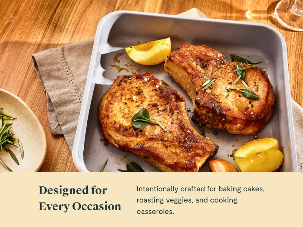 Square Pan - Countertop Lifestyle