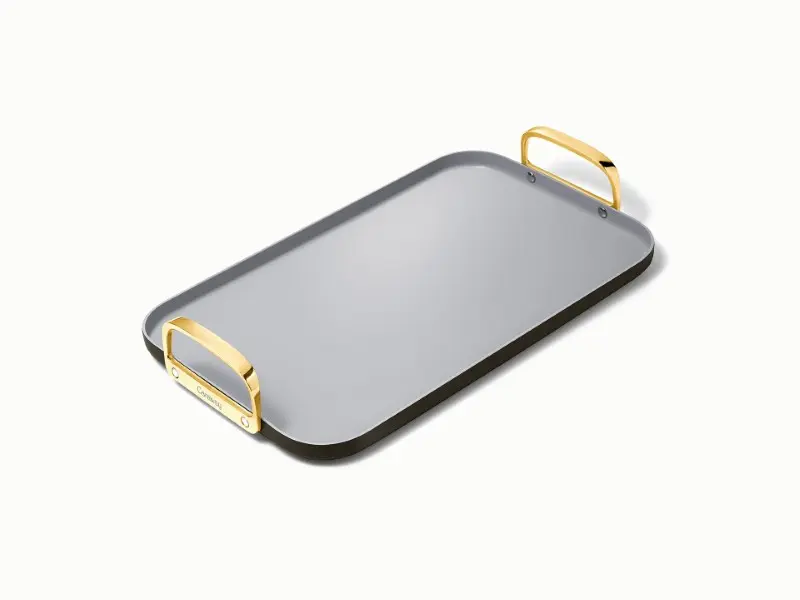 Double Burner Griddle - Black - Hero