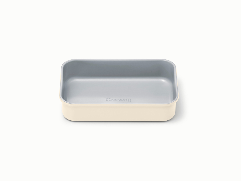 Small Rectangle Pan - Cream - Hero