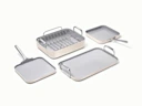 Ceramic Squareware Set - Cream - Hero