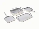 Ceramic Squareware Set - Cream - Hero