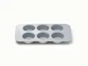 6 Cup Muffin Pan - Gray - Hero