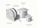 Ceramic Cookware+ Set - Gray - Detail