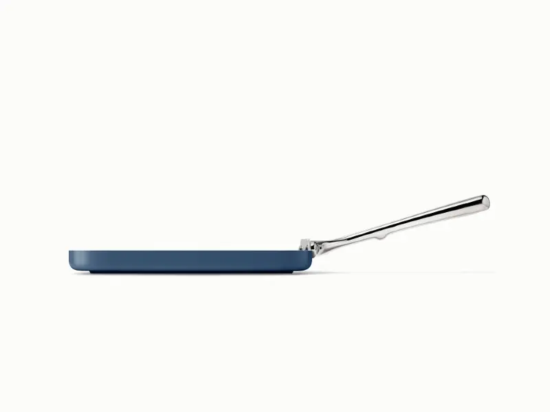 Square Griddle Pan - Navy - Detail