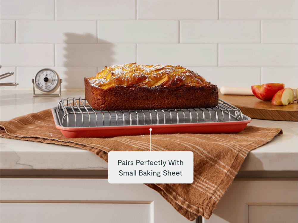 Small Cooling Rack - Stainless Steel - Pairs With Lifestyle