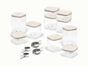 Ultimate Glass Airtight Storage Set - Cream - Hero
