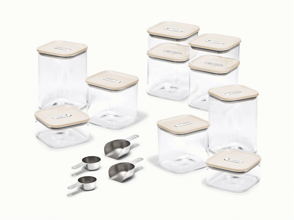 Ultimate Glass Airtight Storage Set - Cream - Hero