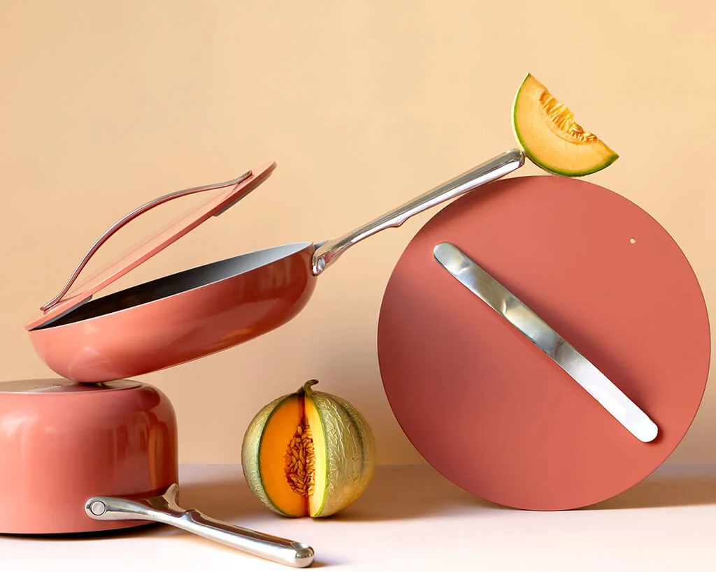 Ceramic Cooware Set - Perracotta - with Melon