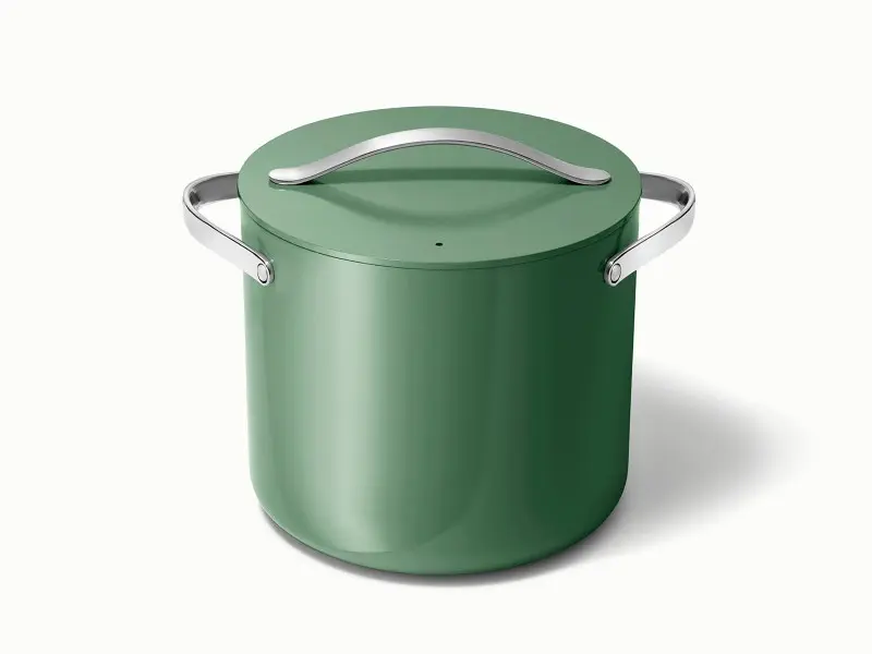 Ceramic Stock Pot - Sage - Hero