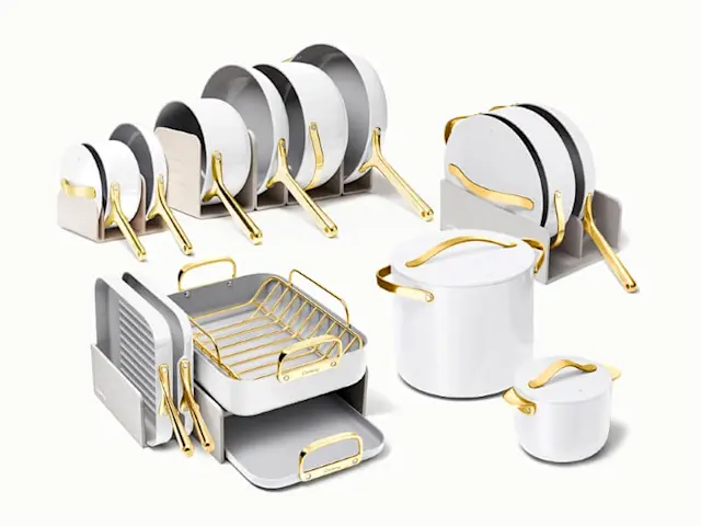Full Ceramic Cookware Bundle - White - Hero