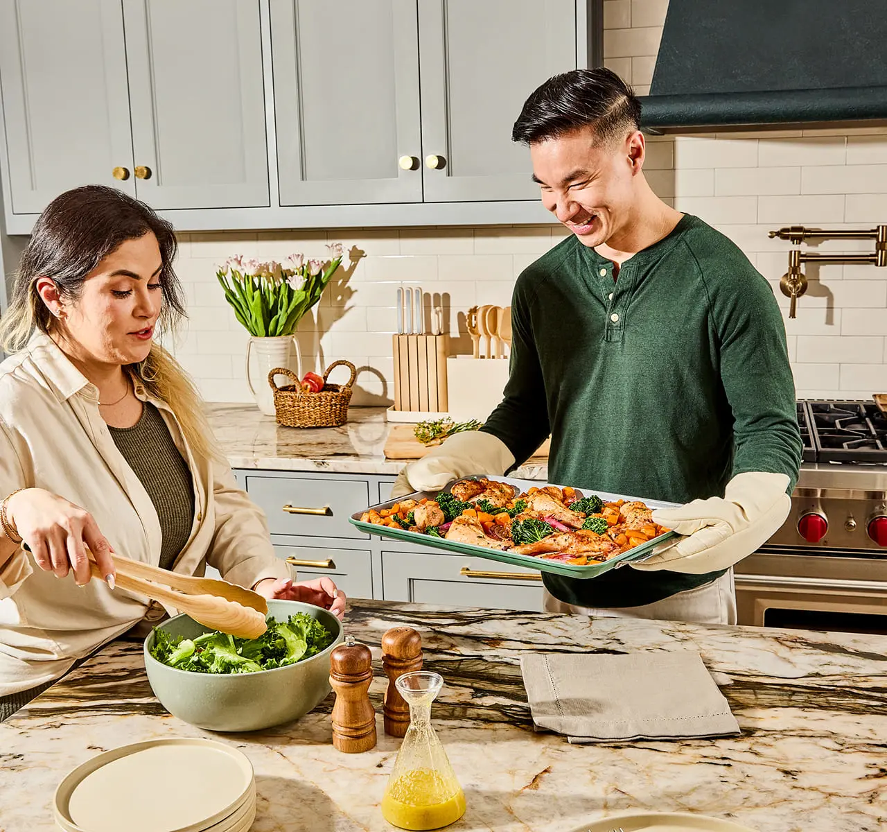 Fathers Day - Large Baking Sheet - Sage - Family Lifestyle - Desktop
