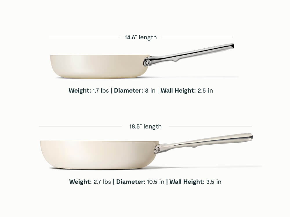 Ceramic-Coated Pan Trio - Thumbnail 2