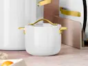 Ceramic Petite Cooker - White - On Counter