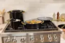 Cookware+ Set - Black - Whole Set on Stovetop